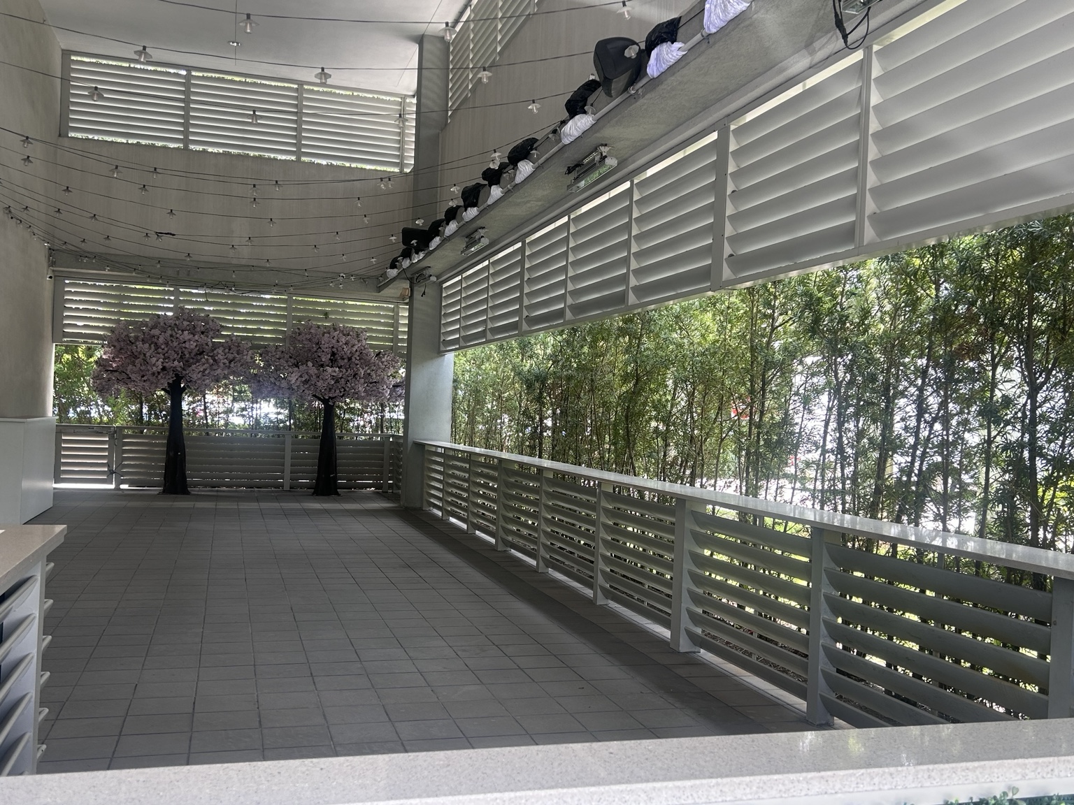Elegant reception hall prepared for a formal celebration